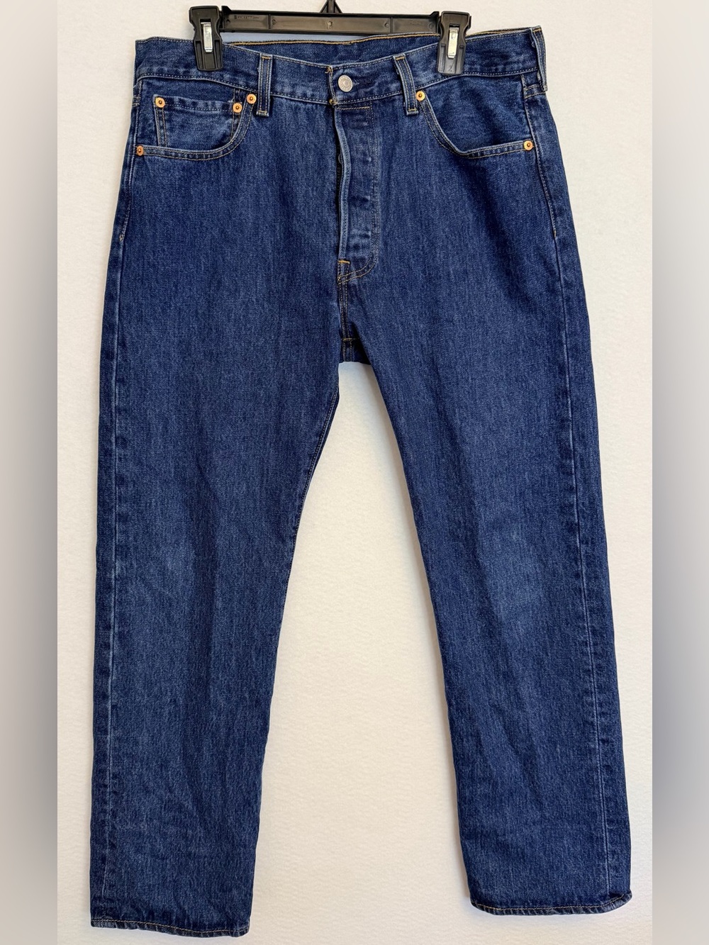 Levi’s 501 Original Fit Jeans W33 L29 Button Fly Medium Wash Denim